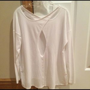 Lululemon open back long sleeve